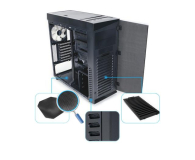 Zalman R1 czarna USB 3.0 z oknem - 216202 - zdjęcie 8